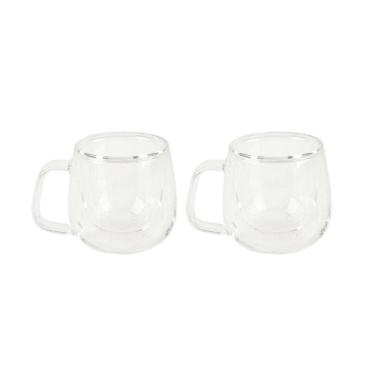 Imagem de Conjunto De Xícaras Tramontina Para Chá e Cappuccino 200ml 2 Peças