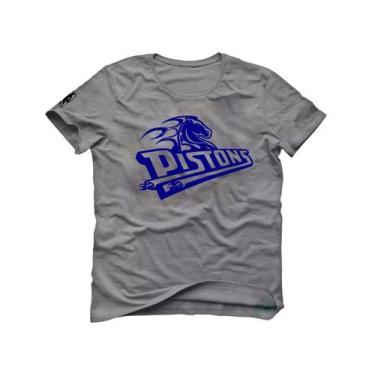 Imagem de Camiseta Detroit Pistonss Basquete Isiah Thomas Ben Wallace - Loja Whi