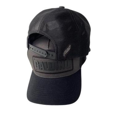 Imagem de Boné Trucker Preto Galdino.