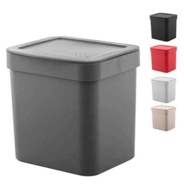 Imagem de Lixeira de Pia para Cozinha OU Trium Cesto Lixo de Bancada 4,7 Litros 