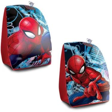 Imagem de Boias Braço Inflavel Estampada Homem Aranha Infantil Piscina - Etitoys