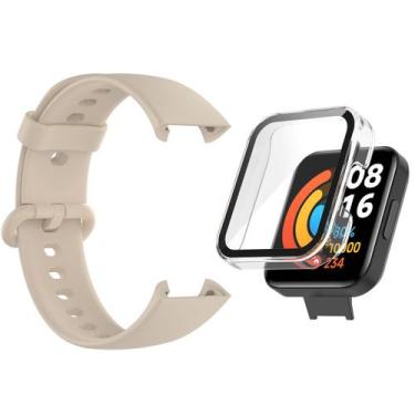 Imagem de Kit Pulseira + Full Case para Mi Watch 2 Lite - Estilo no Pulso, Marro