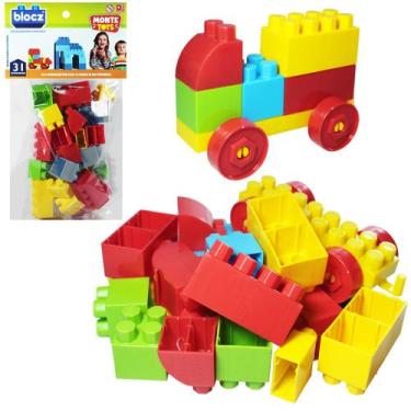 Imagem de Blocos de montar blocks com 31 pecas - BLOCZ