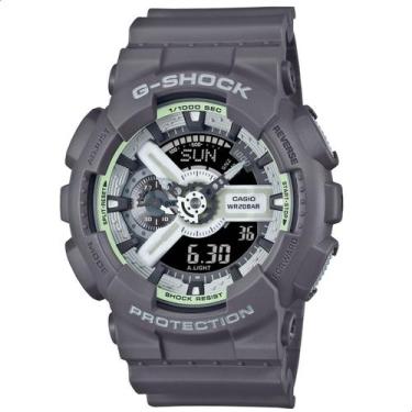 Imagem de Relógio Masculino Casio G-Shock Cinza GA-110HD-8ADR