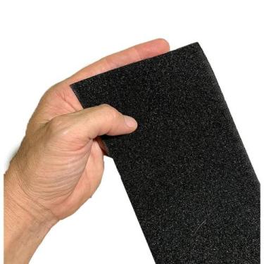 Imagem de tiras autocolantes de 100mm Preto com 2mts comprimento - Parnassa