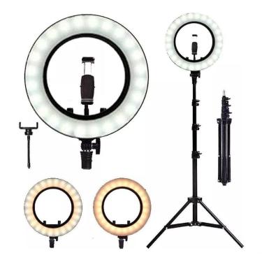 Imagem de Right Light Ring Led 26 Cm +tripé 2 Metros Youtuber Tic Toc