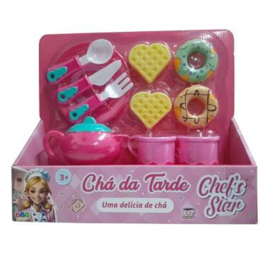 Imagem de Brinquedo Kit Comidinhas E Chá Da Tarde Bbr Toys