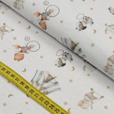 Imagem de Tecido Flanela Estampada Digital - Circo (0,50x0,78) - Ibirapuera Text