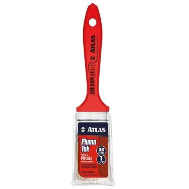 Imagem de Pincel para Acabamentos com Cerdas Sintéticas 1.1/2" - Atlas - Pintura