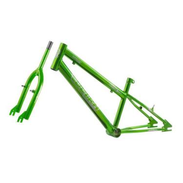 Imagem de Quadro Com Garfo Ultra Bikes Aro 20 Especial Reforçado Rebaixado Chrom