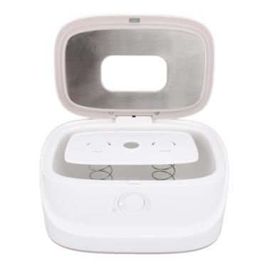 Imagem de Aquecedor de Lenços Umedecidos, 3 Opções de Temperatura, Calor Rápido, Design de Mola, Dispensador de Lenços Umedecidos Alimentado por USB de Grande Capacidade, Aquecimento