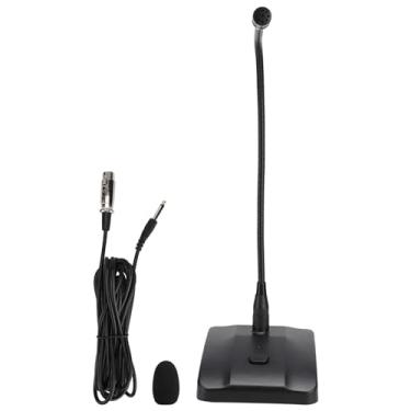 Imagem de Microfone Pescoço De Ganso, Microfone De Computador, Microfone Capacitivo Com Fio De Mesa Para Streaming, Gravação, Ditado, Podcasting