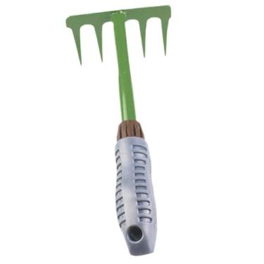 Imagem de Generic Ferramenta Multifuncional Extrator de Ervas Daninhas Ancinho de Folhas para Plantio de Jardinagem Vegetal