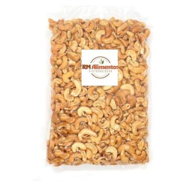 Imagem de Castanhas De Caju Torradas Em Bandas 500 g 1kg Com e Sem Sal (500 g, Sem Sal)