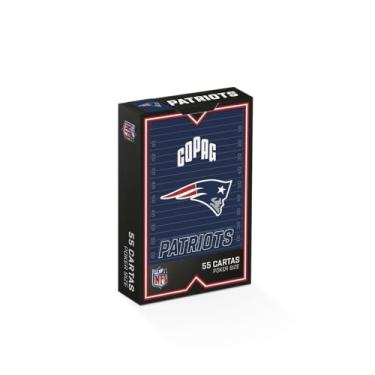 Imagem de Copag, Baralho NFL - New England Patriots, 55 Cartas