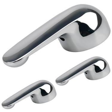 Imagem de Maçaneta de torneira H79 compatível com alavanca de metal única de banheira e chuveiro Delta, substituição de alça de chuveiro para torneira de banheira Delta 1300/1400 Series, peças de reposição de