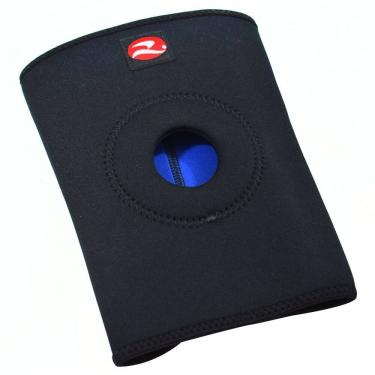Imagem de Joelheira Neoprene Com Orifício E Reforço Realtex Preto P