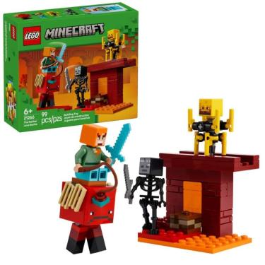 Imagem de Lego Minecraft Batalha da Lava Nether 21266