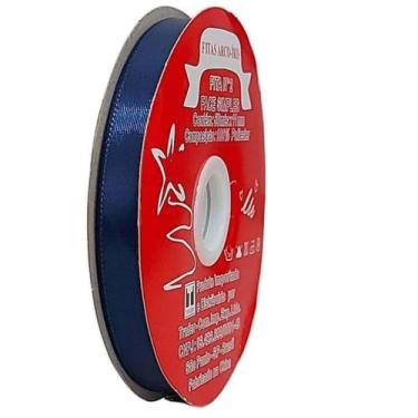 Imagem de Fita de Cetim Trader 10mm N2 com 50 Metros, COR 116 MARINHO, 50 METROS