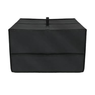 Imagem de Tecido de nylon à prova d'água de cor preta resistente ao calor capa protetora contra poeira para micro-ondas Farberware 700 Watts, 900 Watts, PRETO + DECKER Forno de microondas 0,9 Ft