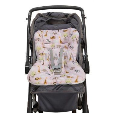 Imagem de Capa Para Carrinho MT Safari Rosa - Laura Baby