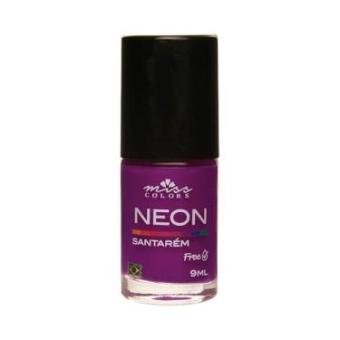 Imagem de Esmalte de Unhas Miss Colors 9ml - Neon - Semi Fosco - Alta Cobertura - Santarém - Coleção Oito Maravilhas