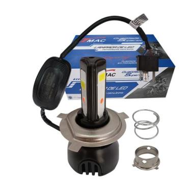 Imagem de Lâmpada Farol Led Moto Reator H4 CG Fan Titan Bros Twister Biz  Xre Su