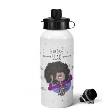 Imagem de Garrafa Squeeze MQ Signos - Ela é de Leão - 600ml