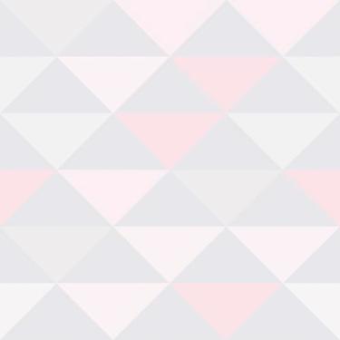 Imagem de Papel De Parede 5m Adesivo Triângulo Rosa Geométrico