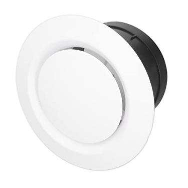 Imagem de Ajustável Air Vent ABS Wall Mounted Flexível Rodada Soffit Air Vent para Banheiro Biblioteca Vent Cover (6 polegadas)