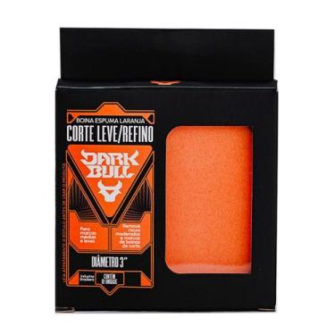 Imagem de Boina Espuma Laranja 3" - Corte Leve / Refino - DARKBULL