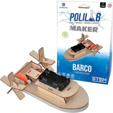 Imagem de Brinquedo De Montar Científico Educativo Infantil DIY Polikab Maker - 