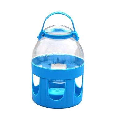 Imagem de Generic Dispensador de água com alimentador de água de pombo fácil de limpar a ferramenta de alimentação resistente de grande capacidade para bebedora de, 2l