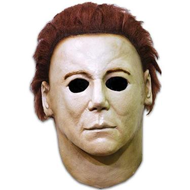 Imagem de Trick or Treat Studios Máscara masculina de Halloween 7-H2O Michael Myers, multi, tamanho único, Branco, Adult