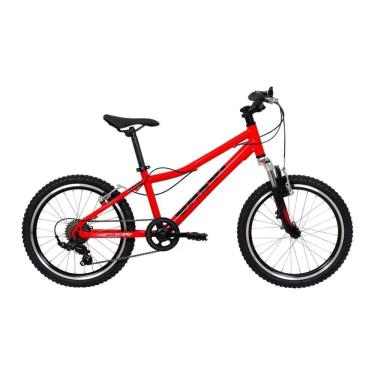 Imagem de Bicicleta Wild Xs 7 Marchas Aro 20 Vermelho com Suspensão 2025