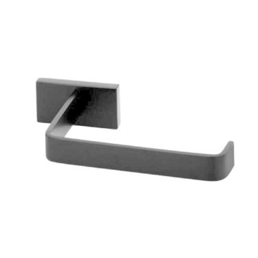 Imagem de Papeleira Banheiro Perflex Dom Preto Fosco 12133024