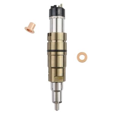 Imagem de Injetor de combustível com conjunto de tubo conector compatível com motor Cummins X15 ISX15 QSX15 EPA13 CM570 CM870 CM871 CM2150 CM2250 CM2350 substitui 2897320PX 4384363PX 4384363RX 55794 19PX