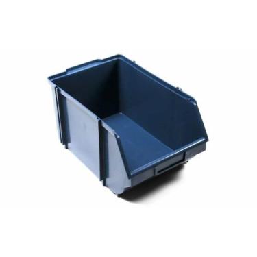 Imagem de Gaveta Plástica Bin N7 Caixa Organizadora Azul - Tricoplast