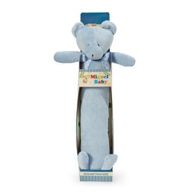Imagem de Soninho De Bebe Agarradinho De Pelucia - Miguel Baby, Ursinho azul
