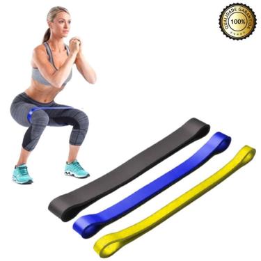 Imagem de Kit 3 Super Mini Band Extensor Elástico Tonificador Muscular