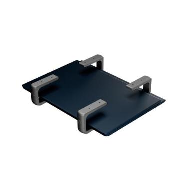 Imagem de Suporte Base Apoio Fixar Notebook Laptop Embaixo Da Mesa - O3D, Preto