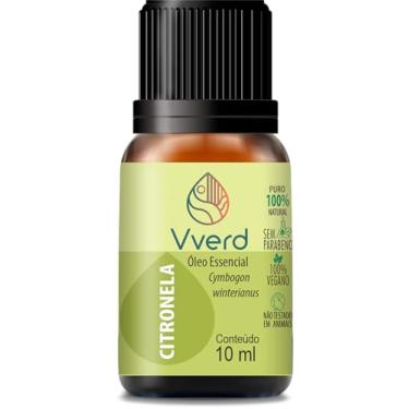 Imagem de Óleo Essencial Citronela 10ml Vverd - Repelente Natural