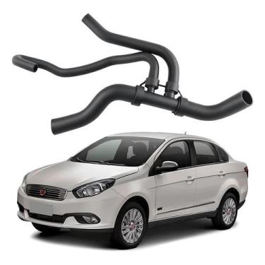 Imagem de Mangueira Inferior Radiador Grand Siena 1.4 Sem Ar 2017 A 2021 - Caupl