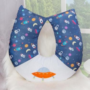 Imagem de Almofada Amamentação Amiguinhos Bordada para Bebê - Miguel Baby, Astro