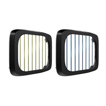 Imagem de Freewell Kit de filtro de efeito anamórfico FX Blue & Gold Streak compatível com drone Air 2S