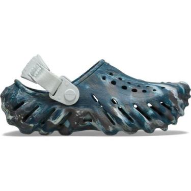Imagem de Sandália crocs echo marbled clog black sand/multi, 32, Black sand, Mul