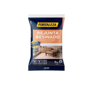 Imagem de Rejunte Resinado Porcelanato Cinza Platina 5,0 Kg - Fortaleza