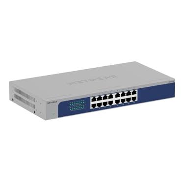 Imagem de NETGEAR Switch não gerenciado Gigabit Ethernet de 16 portas (GS516) - Desktop ou suporte em rack e proteção vitalícia limitada