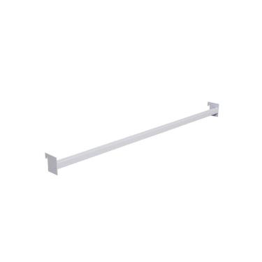 Imagem de Régua De Aço Carbono 91cm Branco Para Gôndola Sa Gôndolas