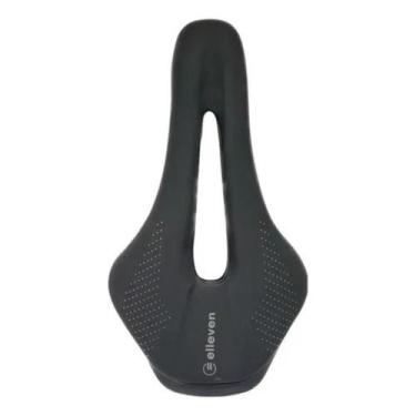 Imagem de Selim Mtb Speed Bicicleta Race Vazado Preto 265X140MM - Elleven